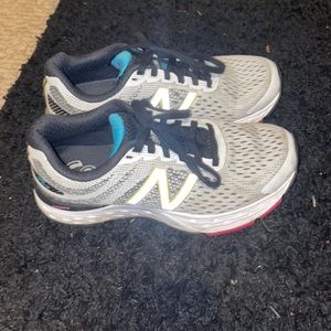 New Balances, I’ve worn them maybe 4 times they are comfortable but too small.